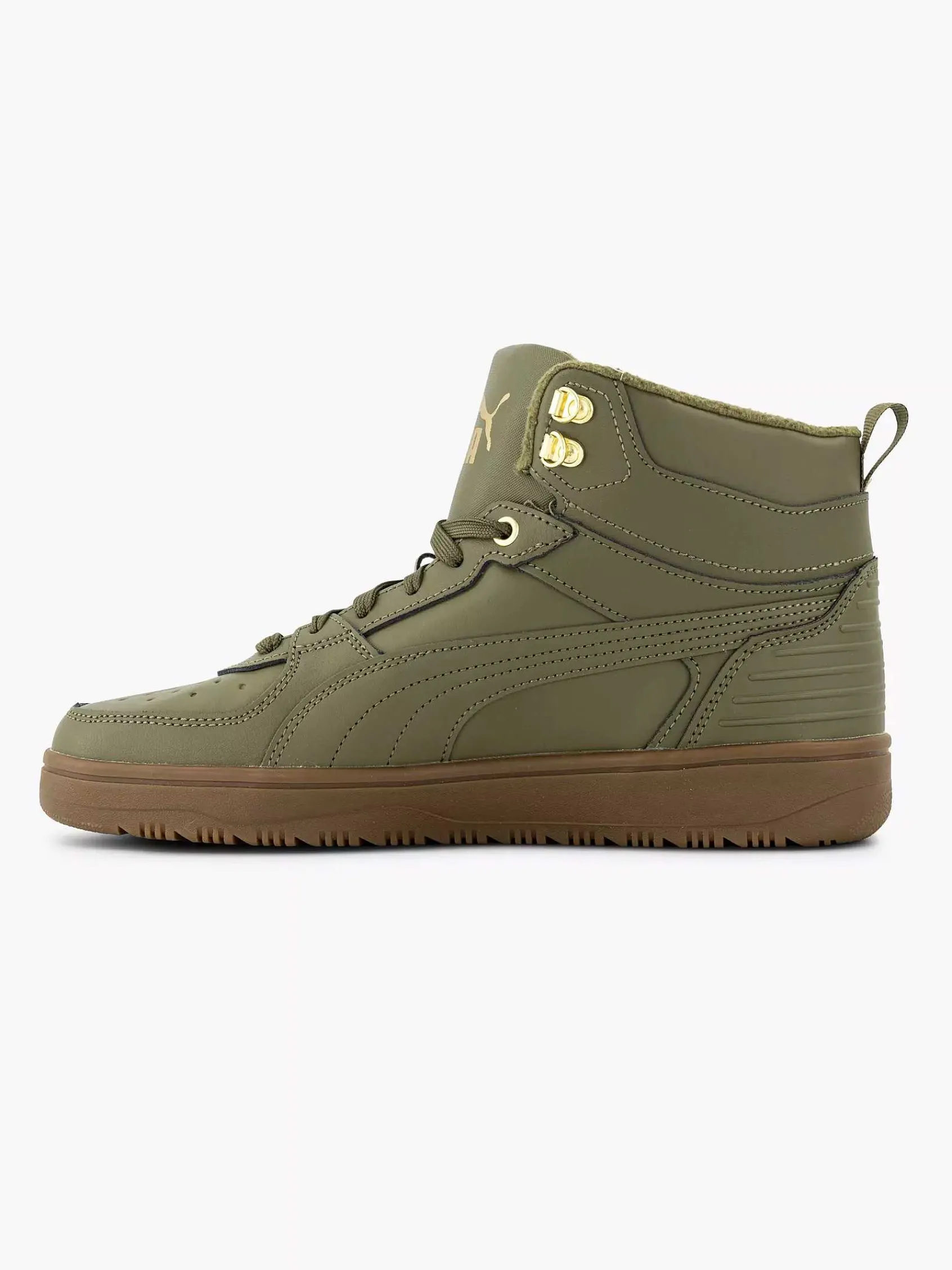 Puma Sneakers-Groene Rebound Rugged