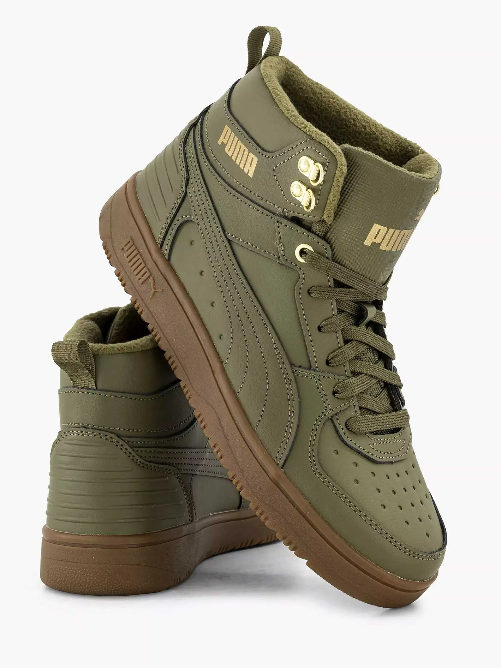 Puma Sneakers-Groene Rebound Rugged