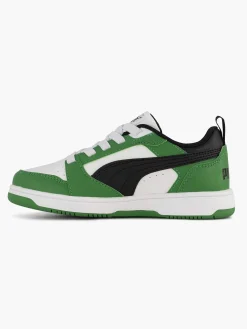 Puma Babyschoenen-Groene Rebound V6 Lo Ac Ps