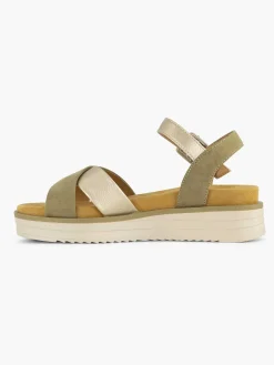 Graceland Sandalen-Groene Sandaal