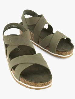 Esprit Sandalen-Groene Sandaal