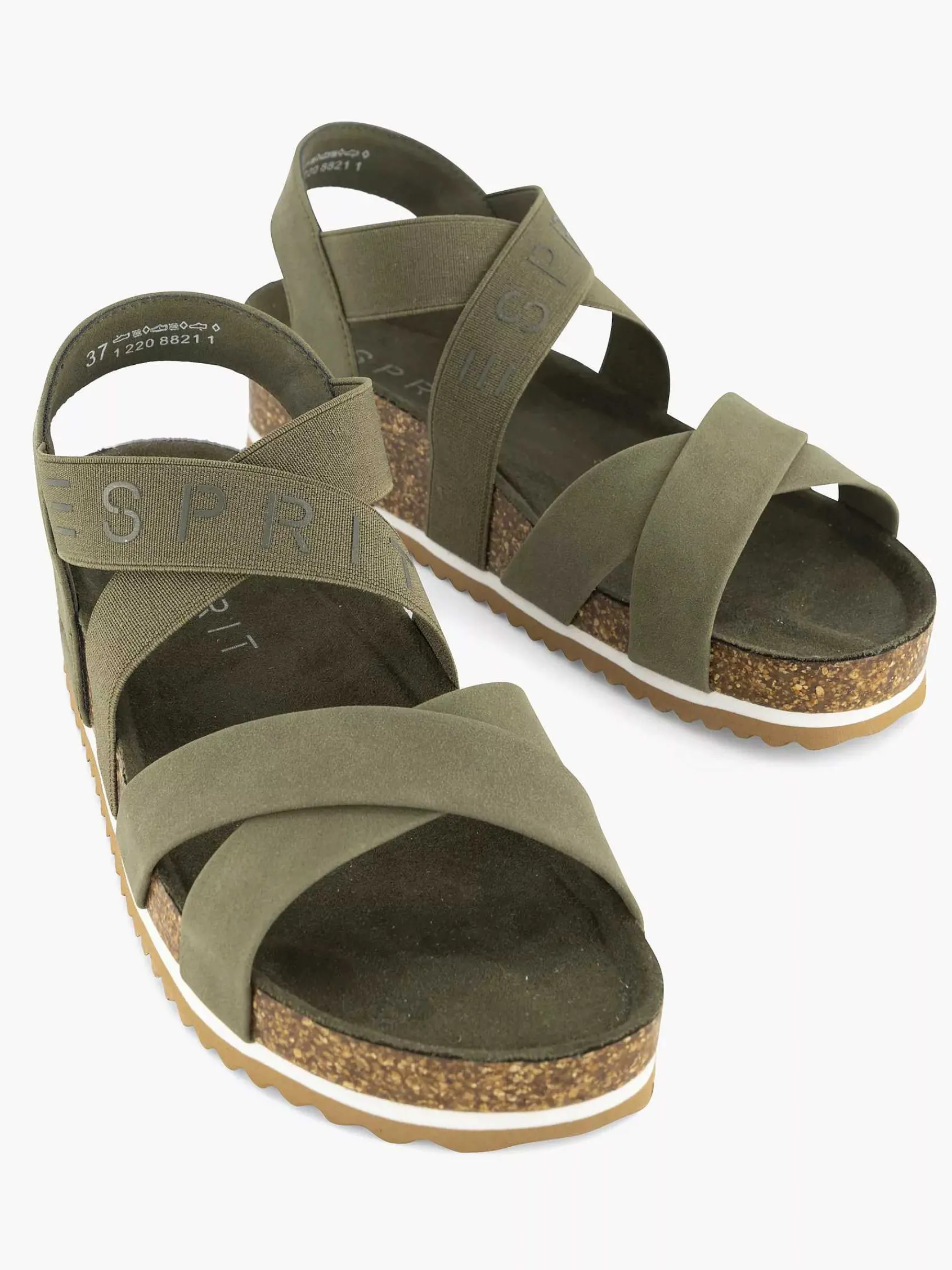 Esprit Sandalen-Groene Sandaal
