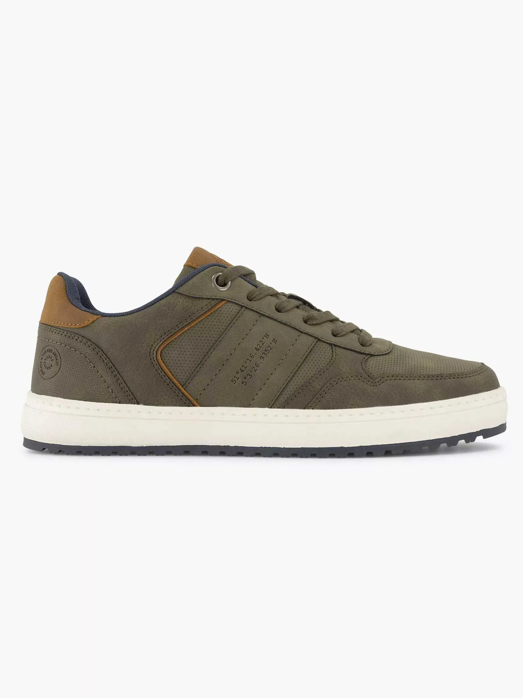 Memphis One Sneakers-Groene Sneaker Memory Foam