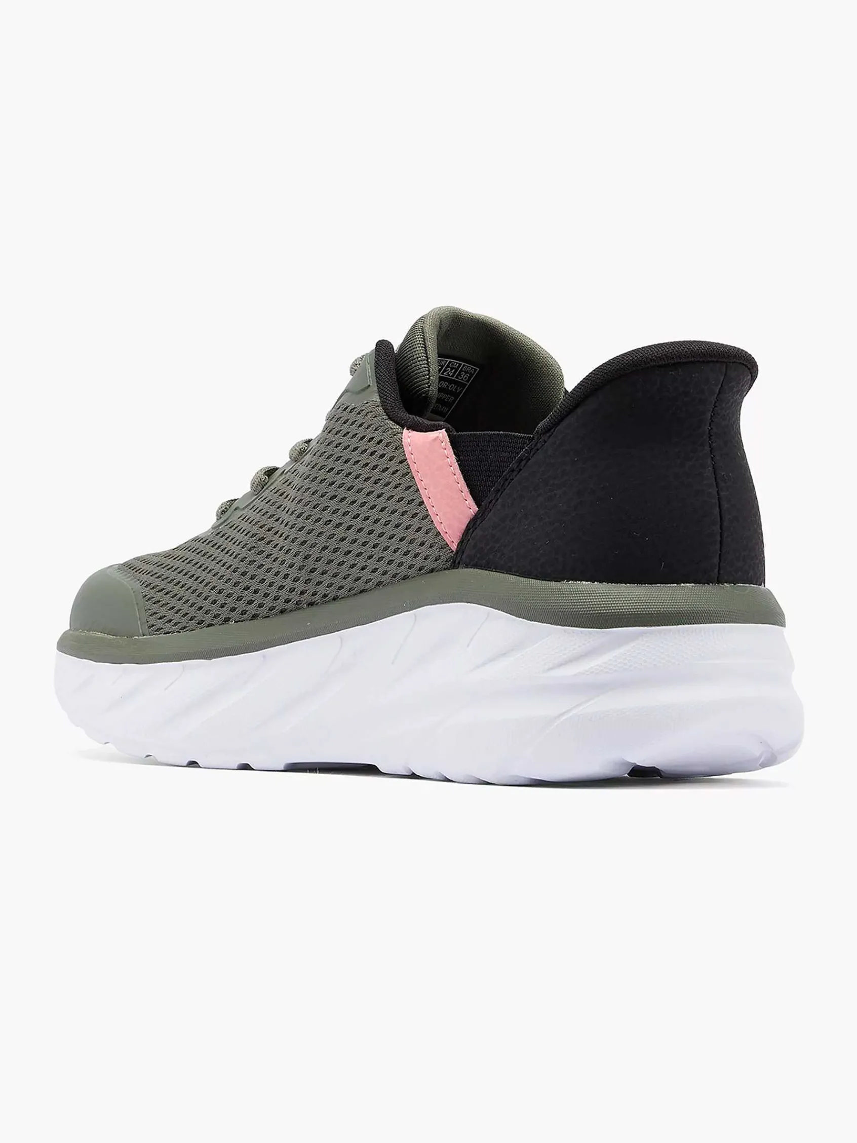 Skechers Sneakers-Groene Sneaker Swift Fit - Hands Free Premium Cushioning