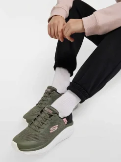 Skechers Sneakers-Groene Sneaker Swift Fit - Hands Free Premium Cushioning