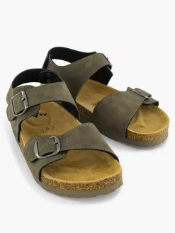 Vty Jongensschoenen-Khaki Sandaal