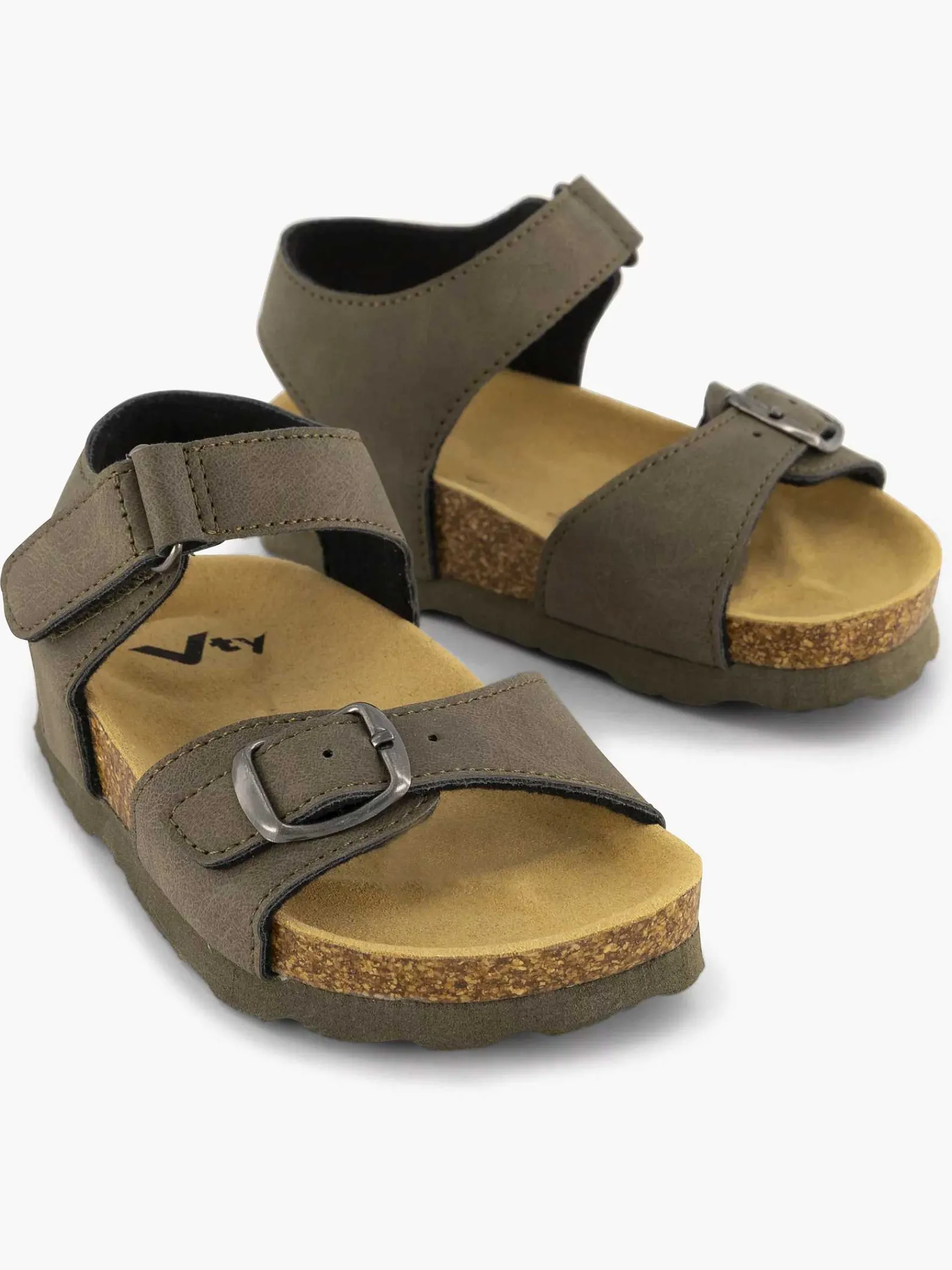 Vty Jongensschoenen-Khaki Sandaal