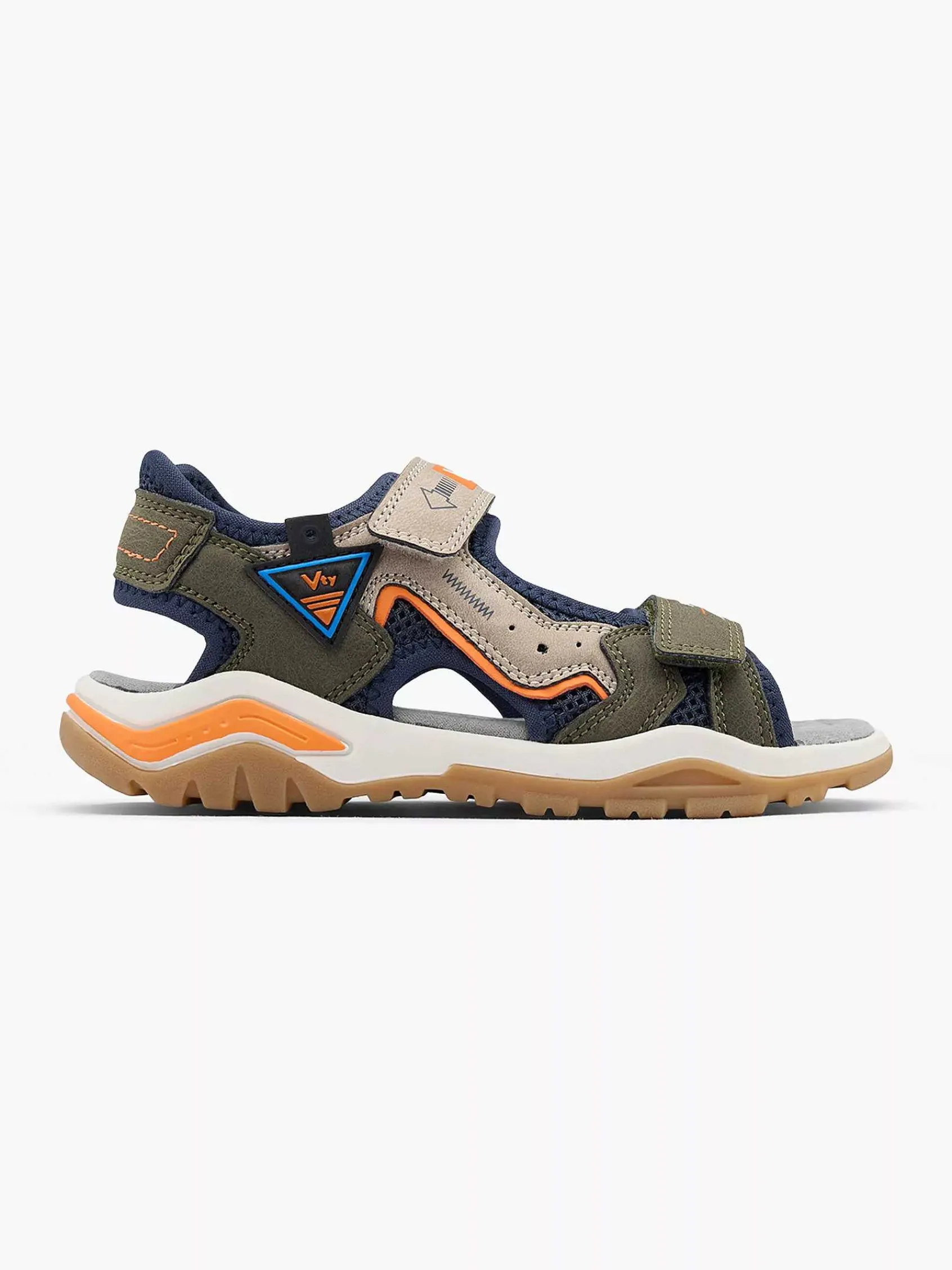 Vty Babyschoenen-Khaki Sandaal