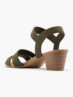 Graceland Sandalen-Khaki Sandalette