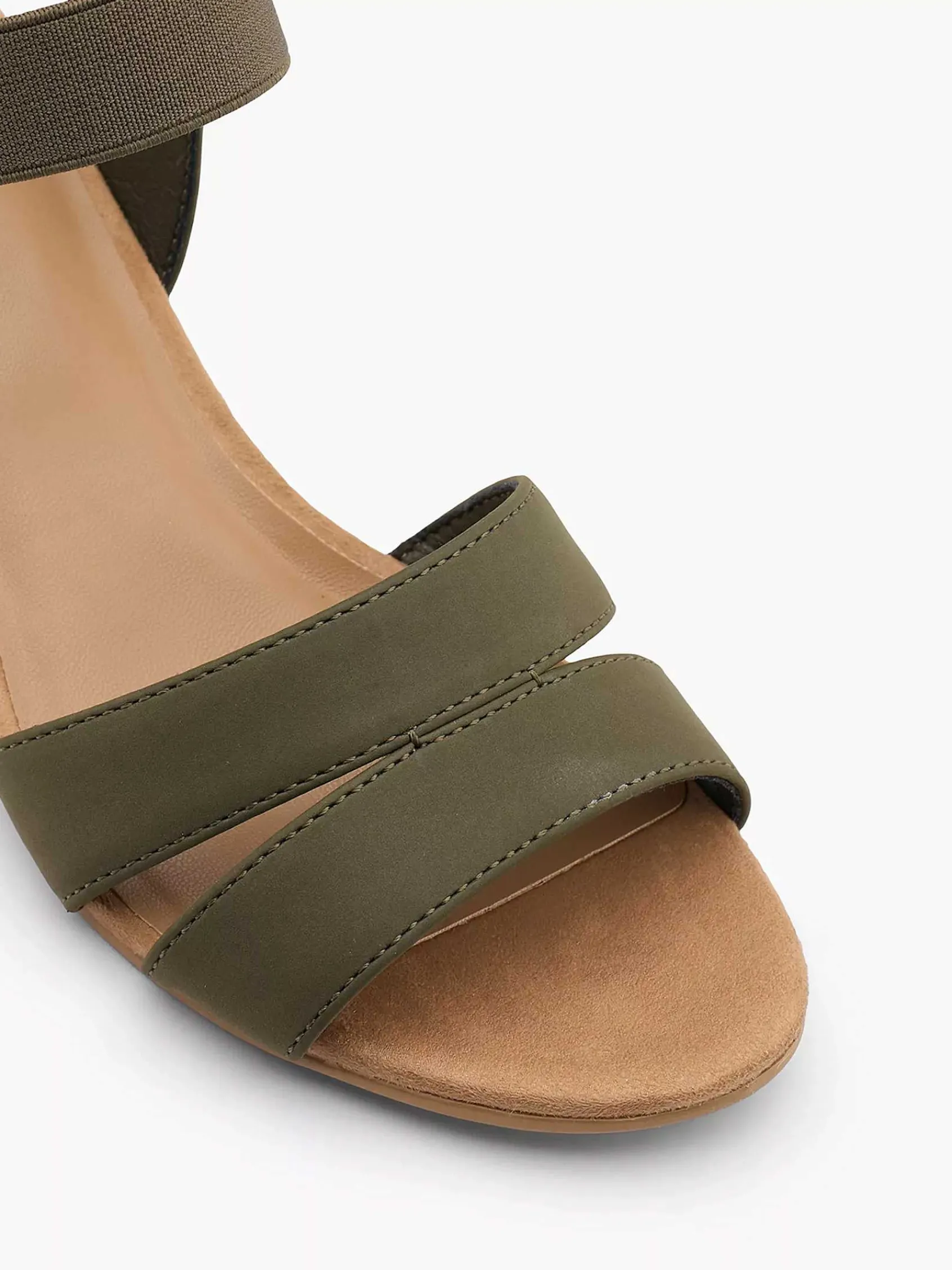 Graceland Sandalen-Khaki Sandalette