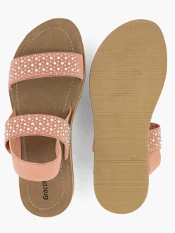 Graceland Sandalen-Koraal Sandaal
