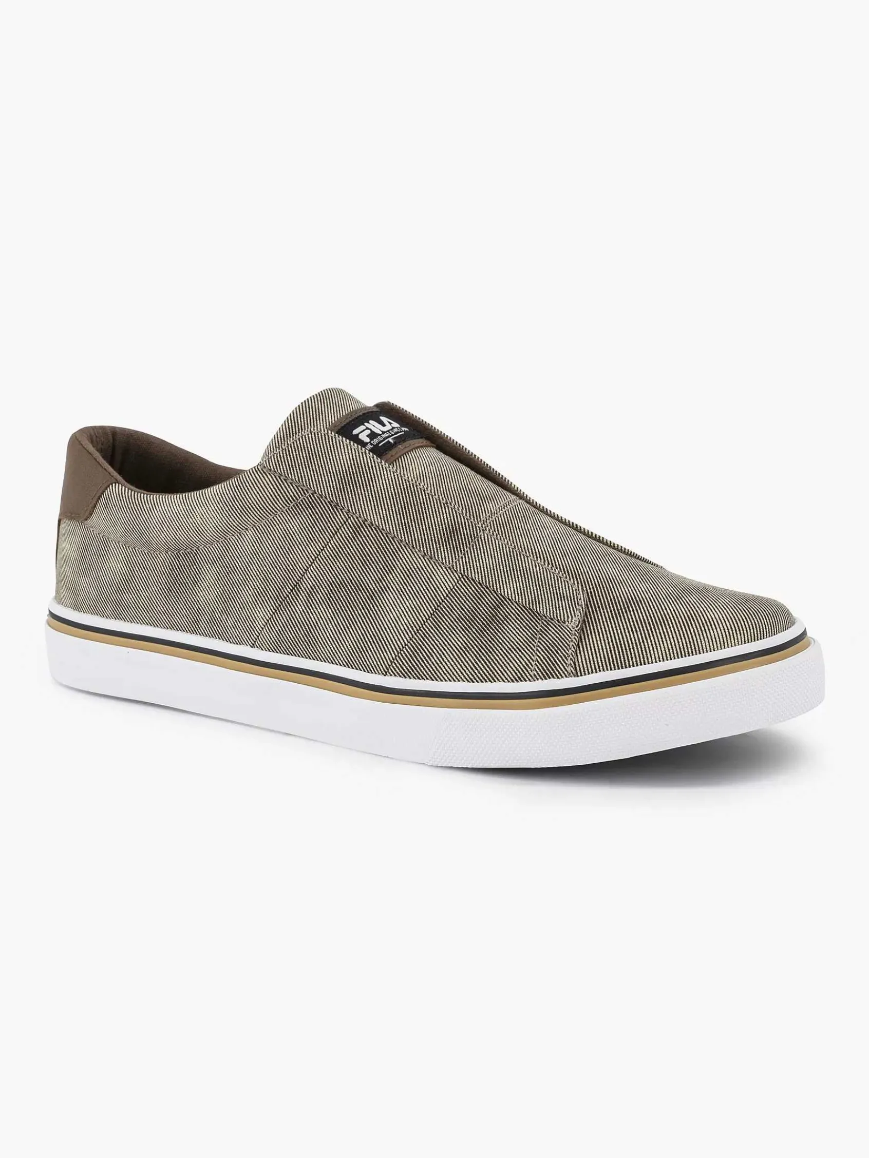 FILA Instappers-Licht Beige Canvas Instapper