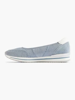 Medicus Comfort Schoenen-Lichtblauwe Comfort Instapper