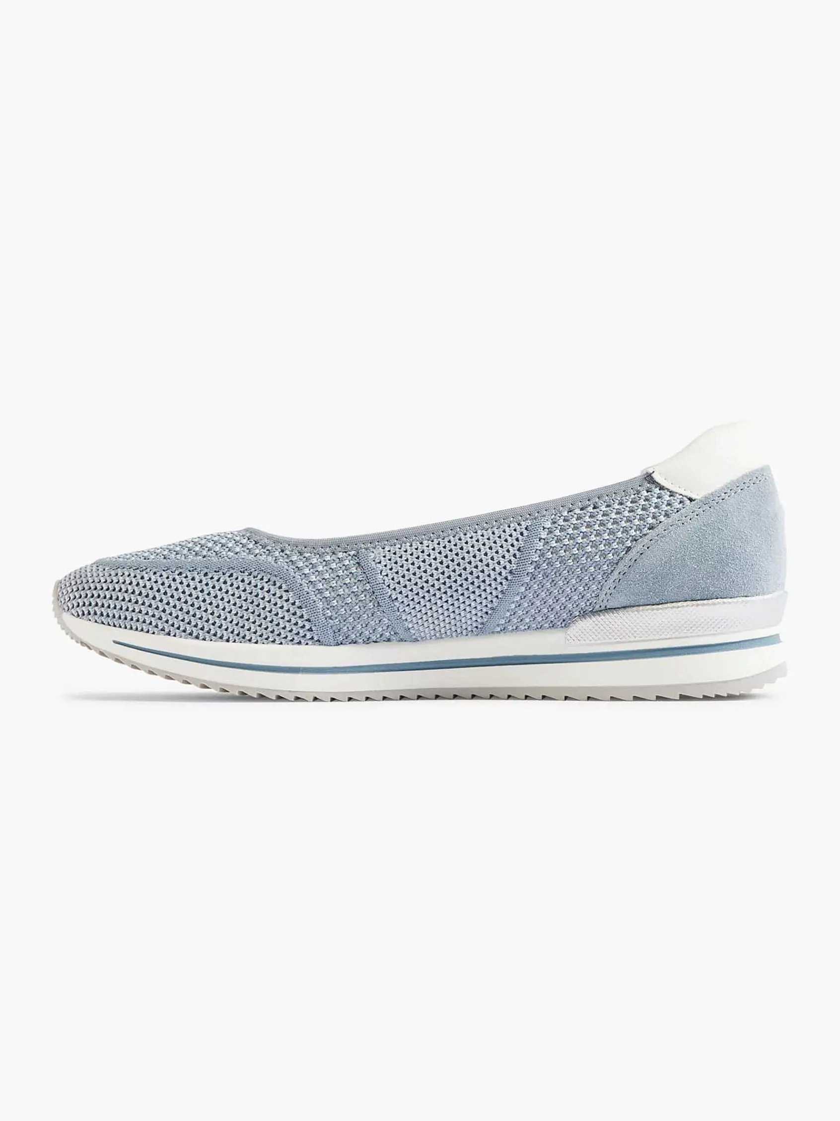 Medicus Comfort Schoenen-Lichtblauwe Comfort Instapper
