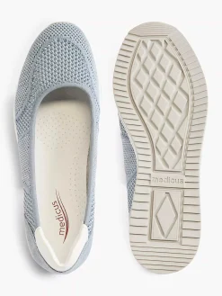 Medicus Comfort Schoenen-Lichtblauwe Comfort Instapper
