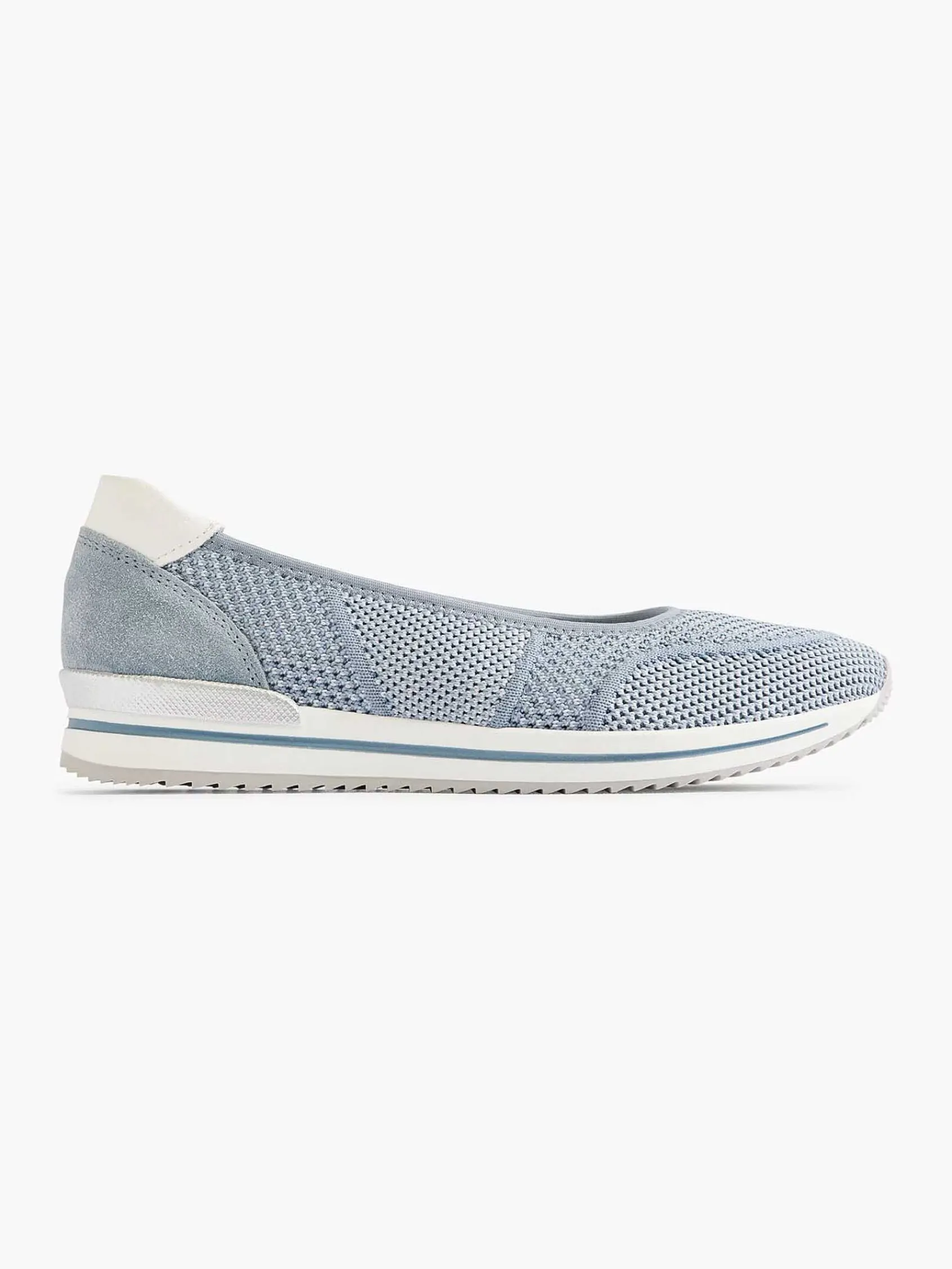 Medicus Comfort Schoenen-Lichtblauwe Comfort Instapper