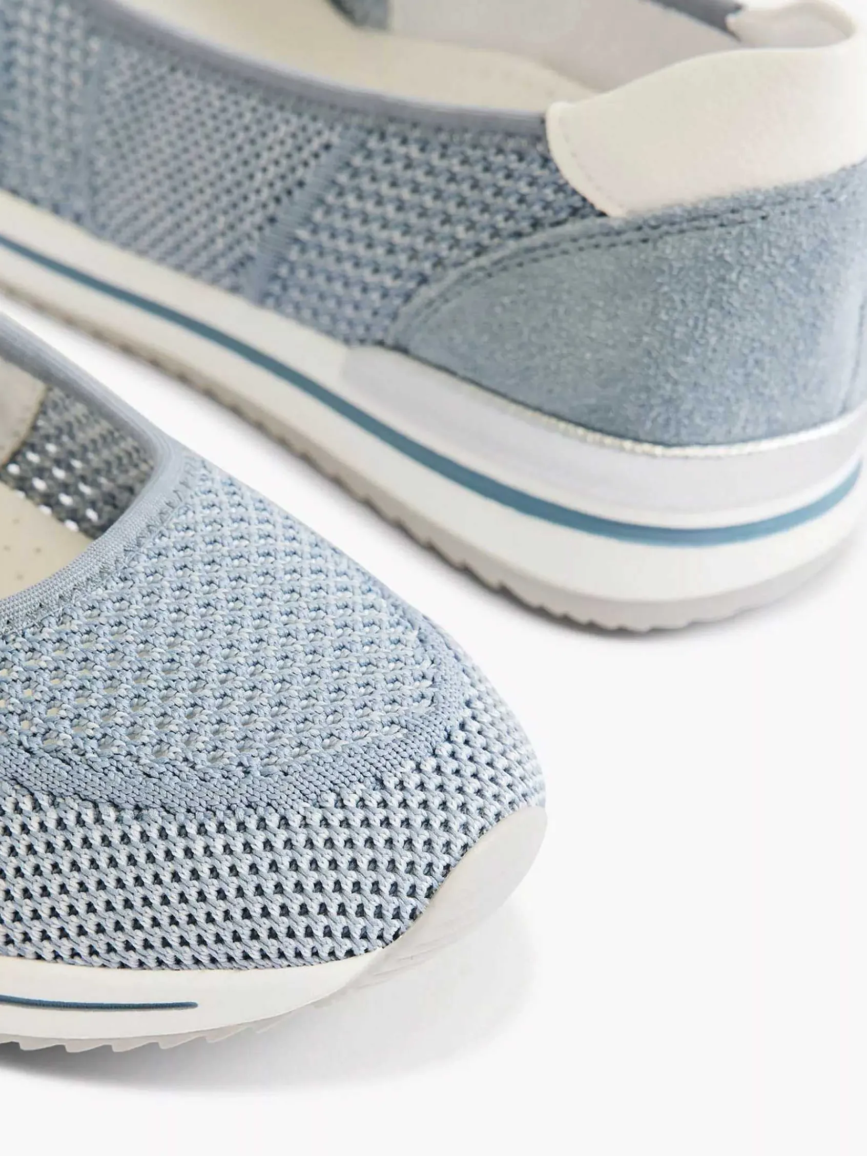 Medicus Comfort Schoenen-Lichtblauwe Comfort Instapper