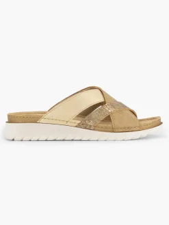 Easy Street Comfort Schoenen-Lichtbruine Comfort Slipper