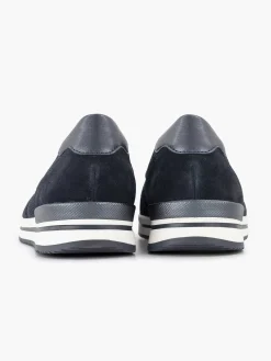 Medicus Comfort Schoenen-Marineblauwe Comfort Instapper