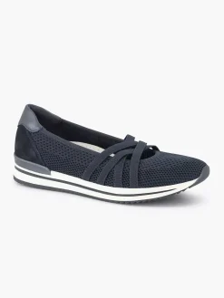 Medicus Comfort Schoenen-Marineblauwe Comfort Instapper