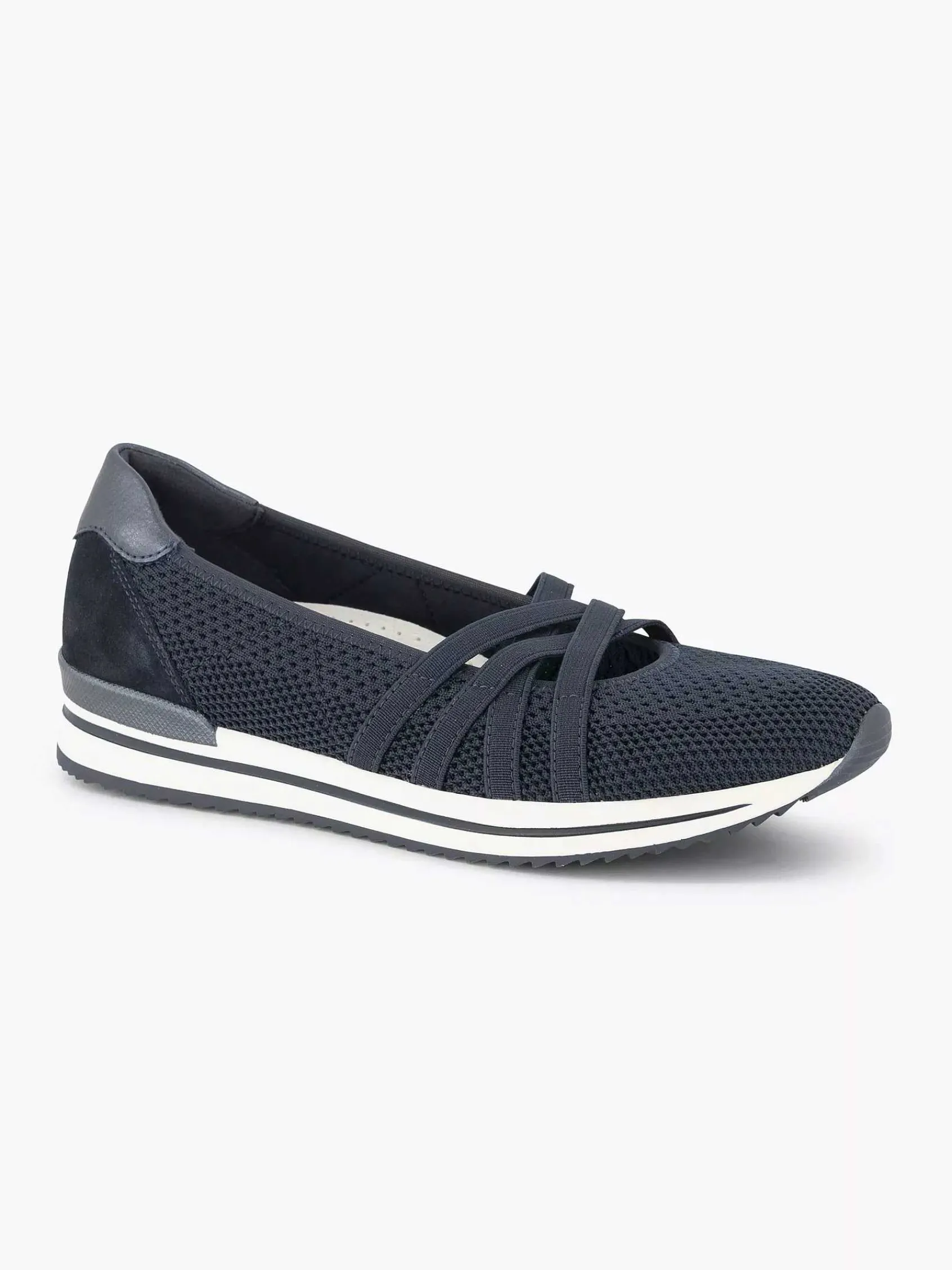 Medicus Comfort Schoenen-Marineblauwe Comfort Instapper
