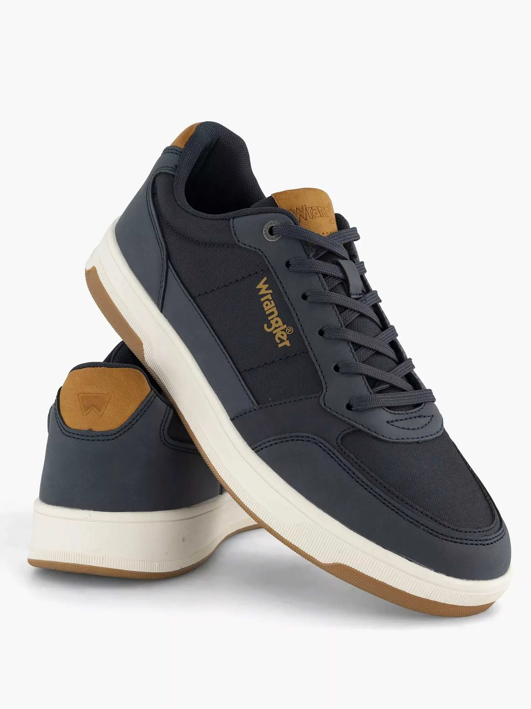Wrangler Sneakers-Marine Blauwe Sneaker