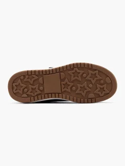 Vty Jongensschoenen-Marineblauwe Velcro Sneaker