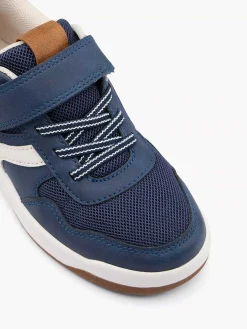 Vty Jongensschoenen-Marineblauwe Velcro Sneaker