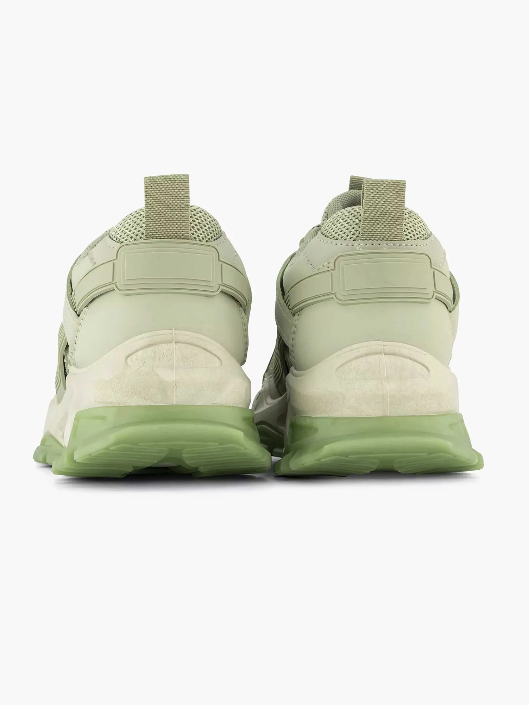 Oxmox Sneakers-Mintgroene Chunky Sneaker