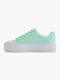 FILA Sneakers-Mintkleurige Canvas Sneaker Platform