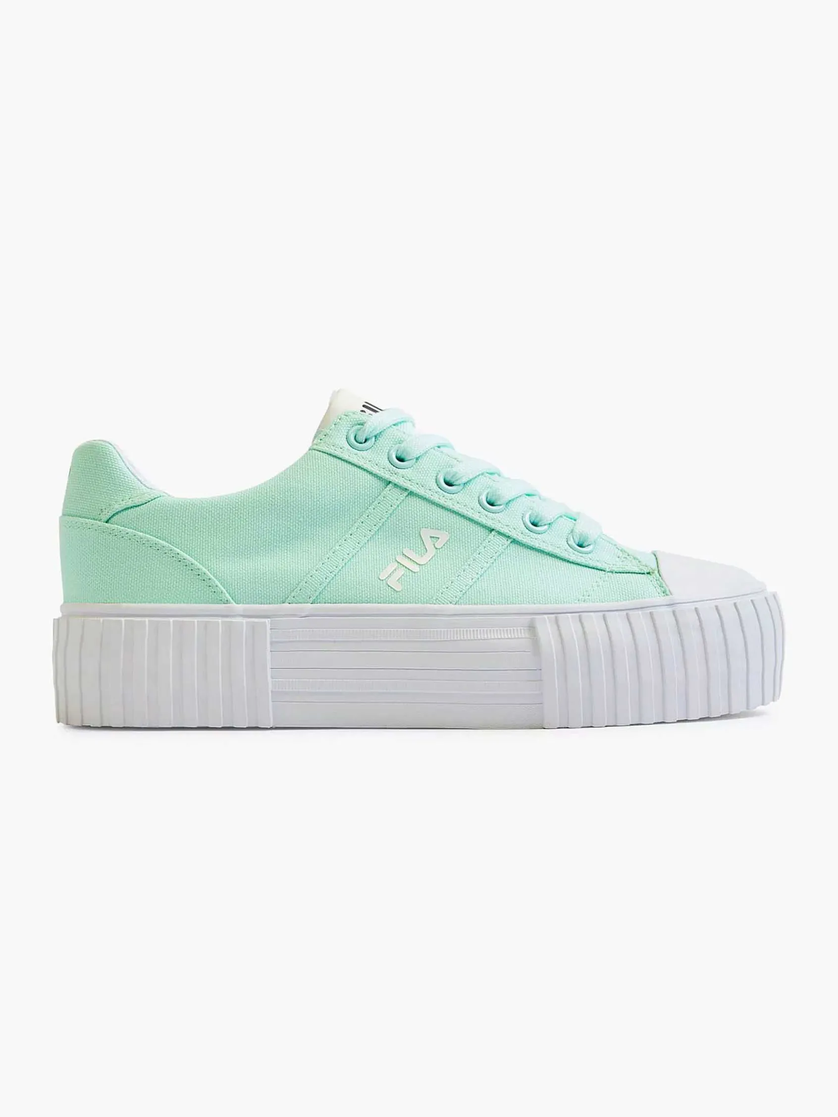 FILA Sneakers-Mintkleurige Canvas Sneaker Platform