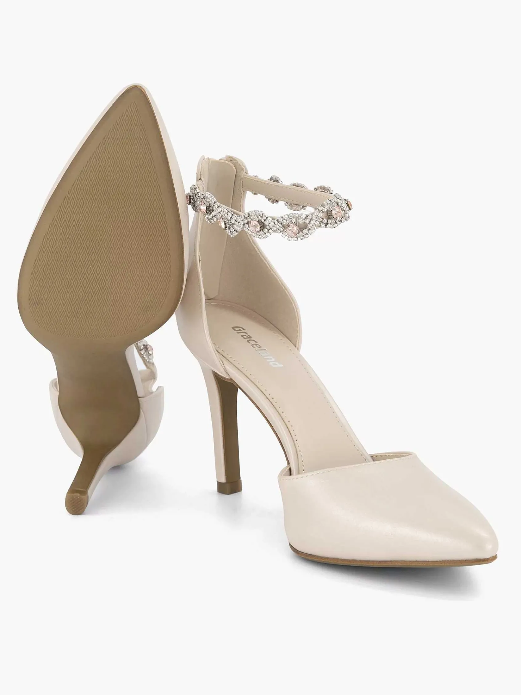 Graceland Pumps-Nude Pump Sierstenen