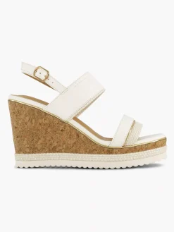 Graceland Sandalen-Off White Sandalette