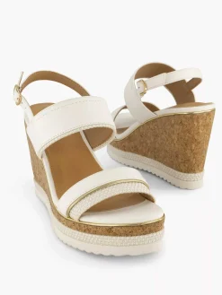 Graceland Sandalen-Off White Sandalette