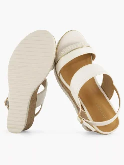 Graceland Sandalen-Off White Sandalette