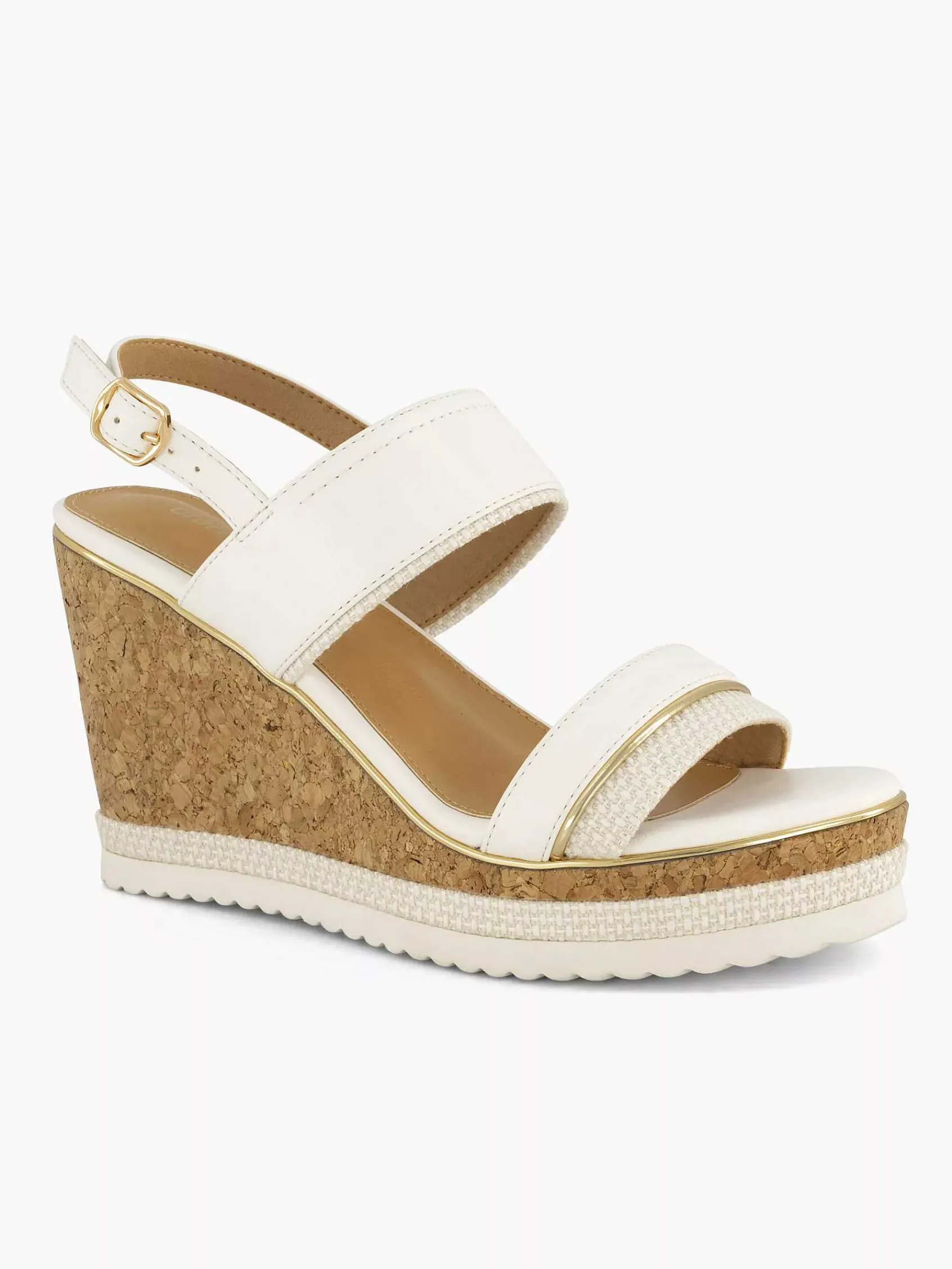 Graceland Sandalen-Off White Sandalette