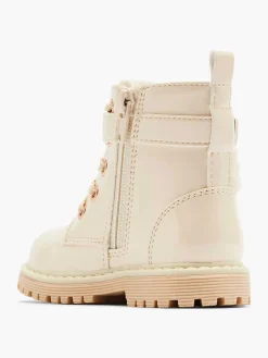 Graceland Jongensschoenen-Off White Veterboot Teddy