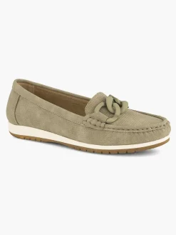 Easy Street Comfort Schoenen-Olijf Comfort Instapper