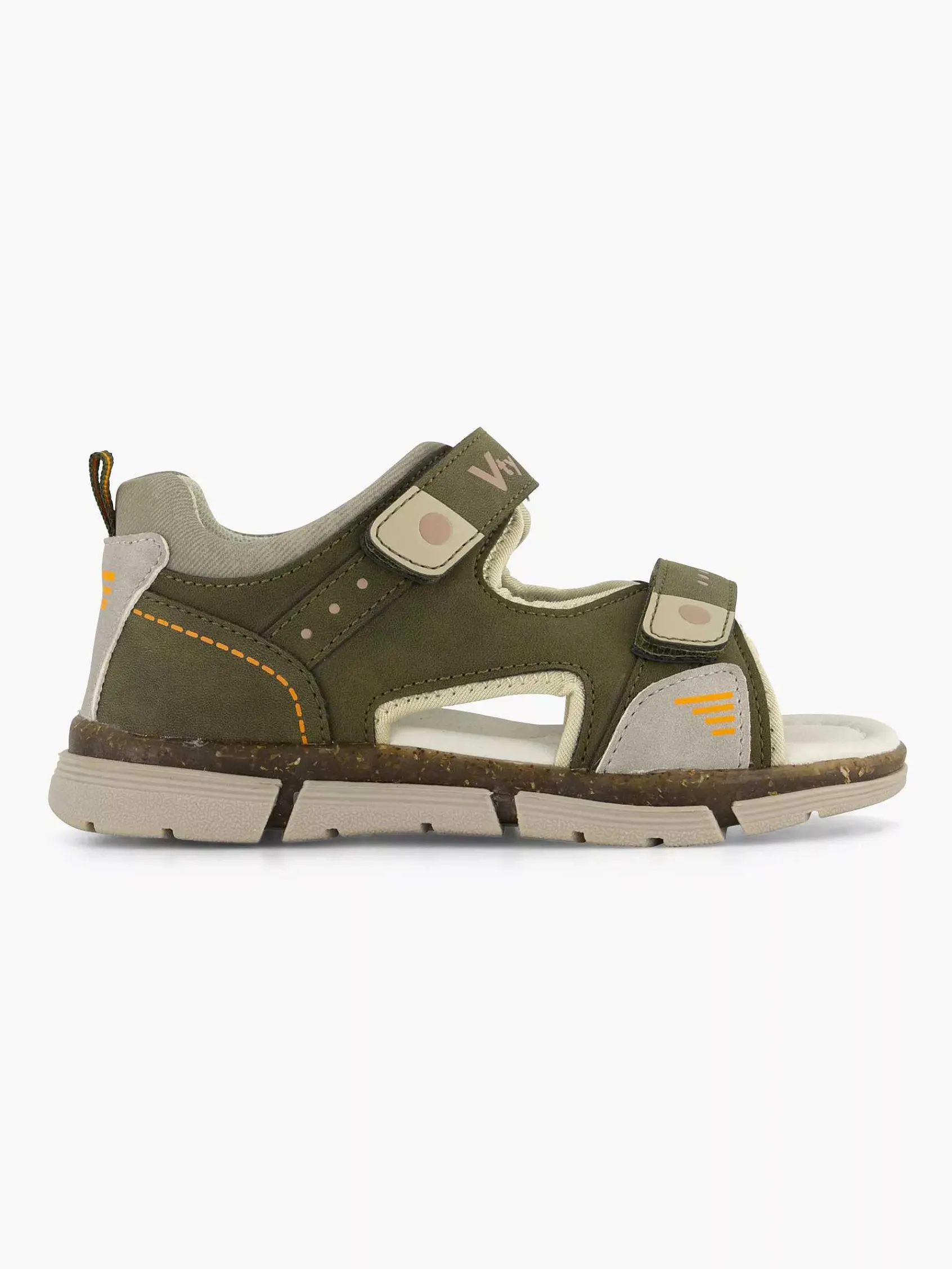 Vty Jongensschoenen-Olijf Sandaal