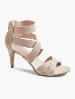 Graceland Hoge Hakken-Oud Roze Sandalette