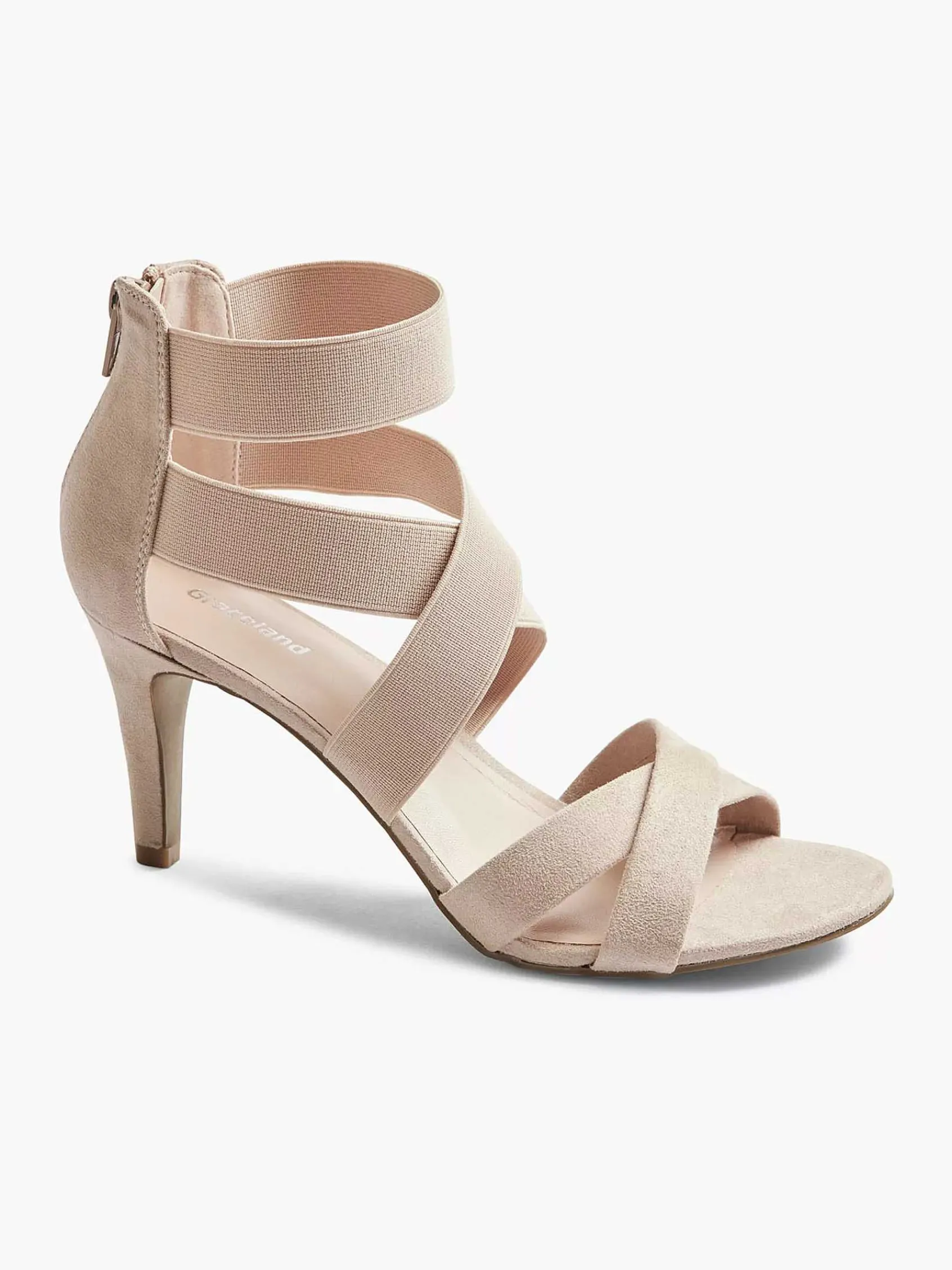 Graceland Hoge Hakken-Oud Roze Sandalette