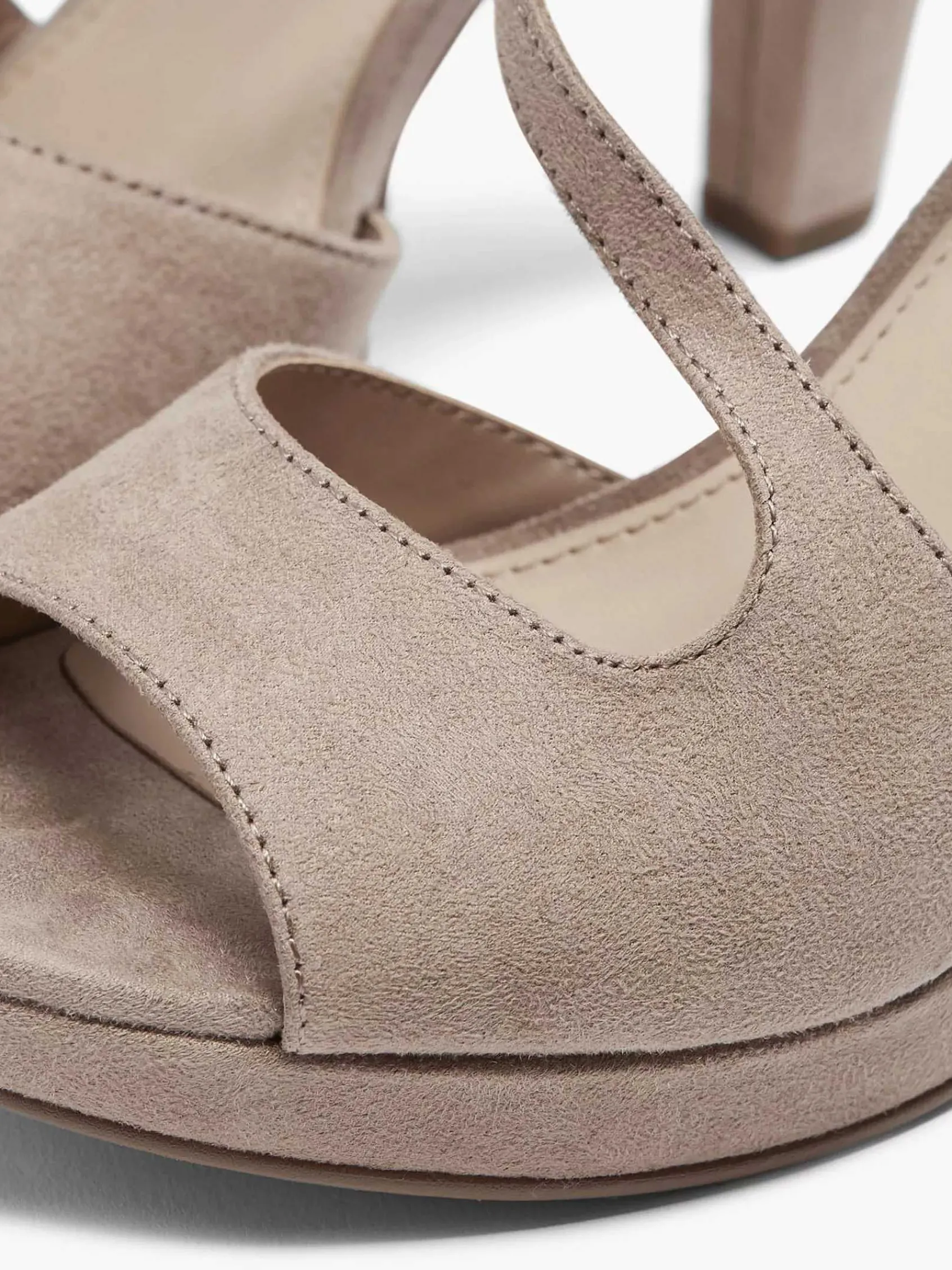 Graceland Hoge Hakken-Oud Roze Sandalette