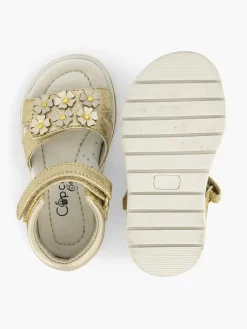 Cupcake Couture Jongensschoenen-Platina Sandaal Bloemen