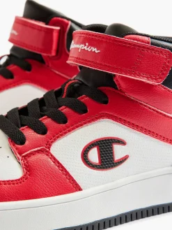 Champion Jongensschoenen-Rode Midcut Shoe Rebound 2.0 Mid