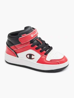 Champion Jongensschoenen-Rode Midcut Shoe Rebound 2.0 Midcut Shoe