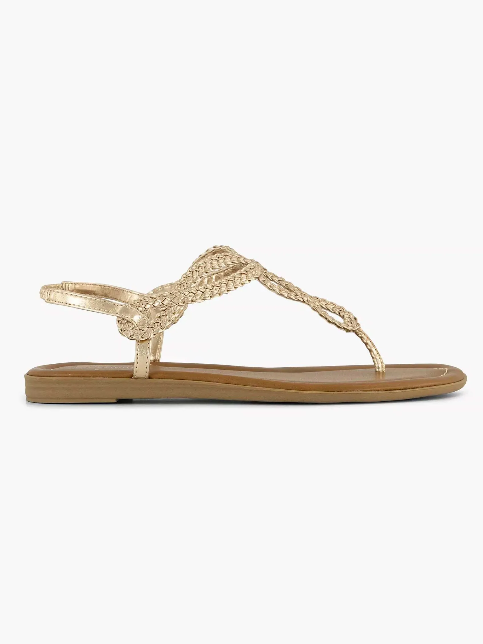 Graceland Sandalen-Rosegouden Sandaal