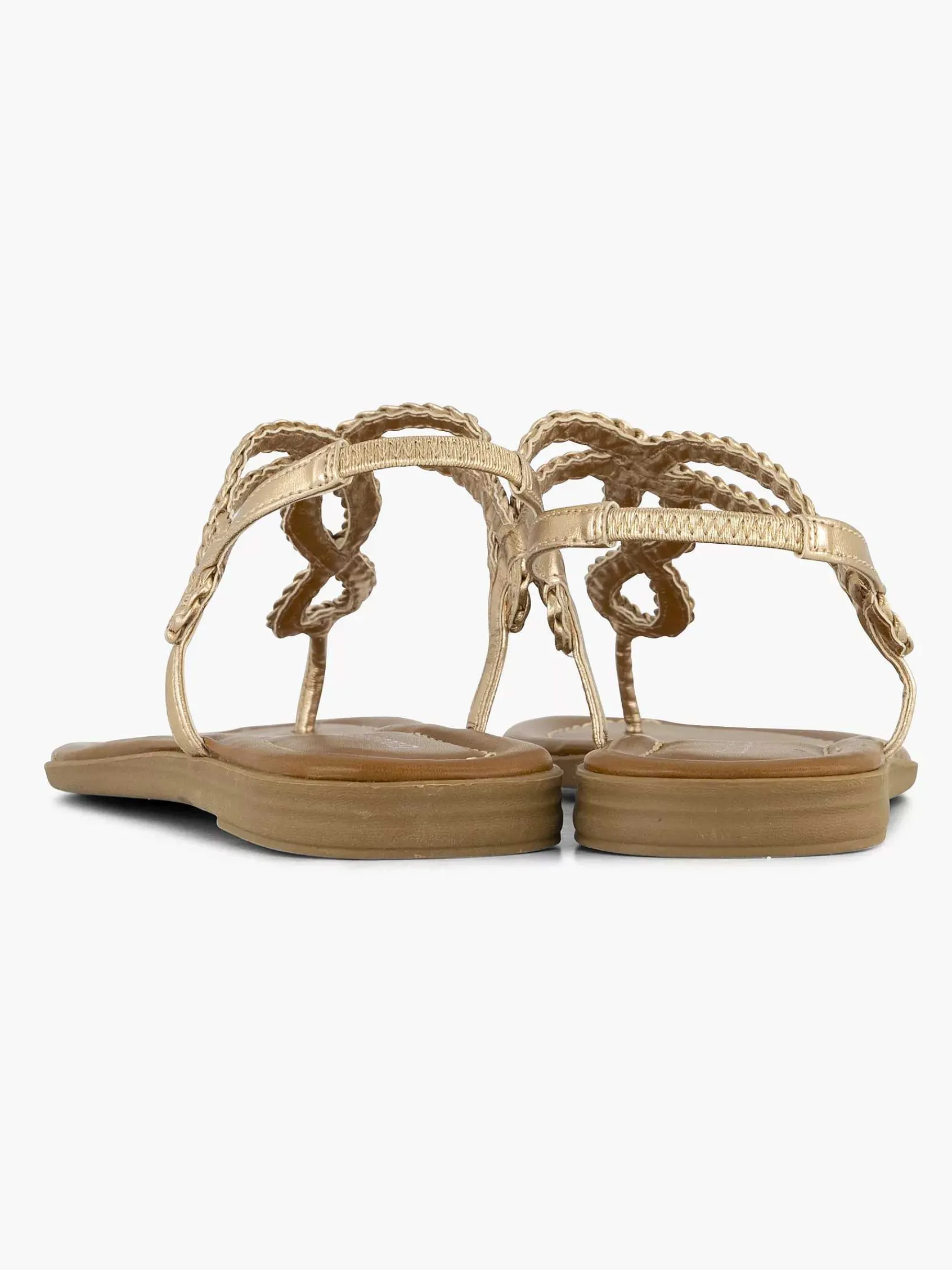 Graceland Sandalen-Rosegouden Sandaal