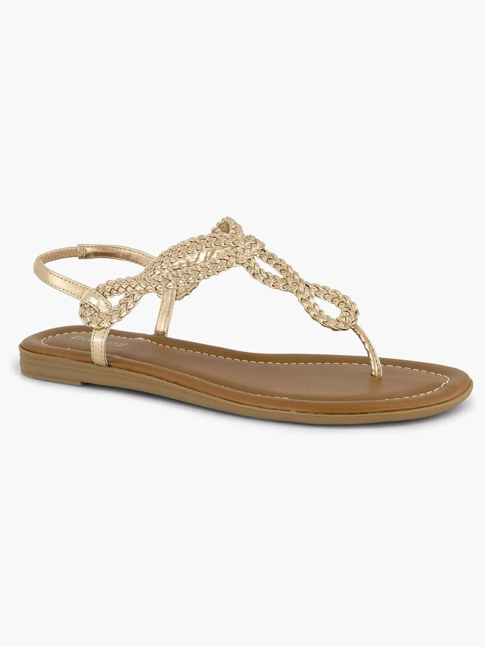 Graceland Sandalen-Rosegouden Sandaal