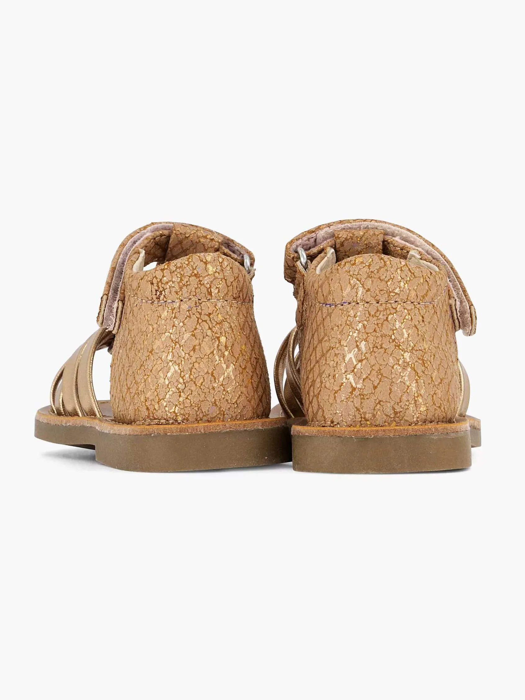 Cupcake Couture Jongensschoenen-Rosegouden Sandaal Glitter