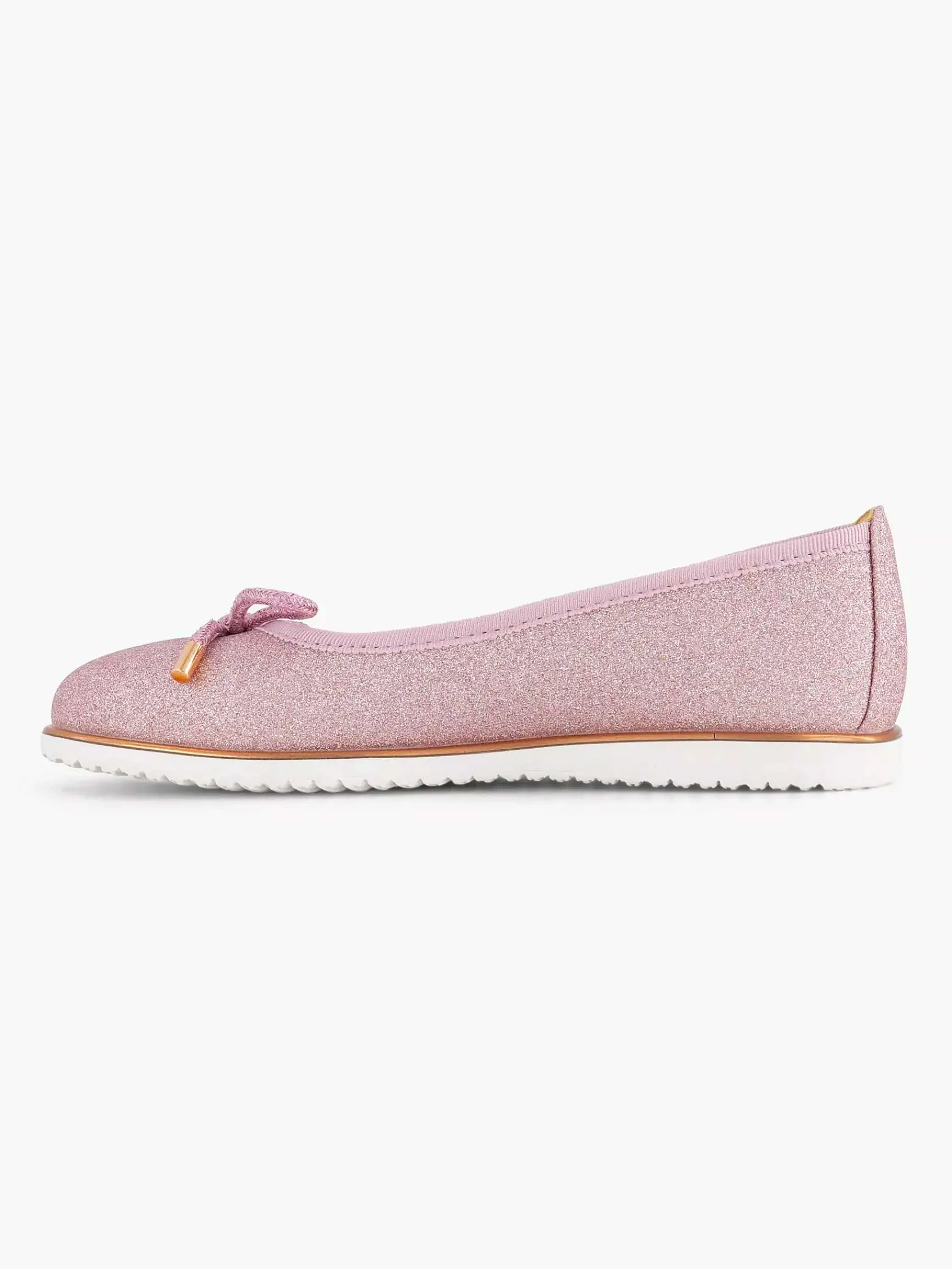 Graceland Jongensschoenen-Roze Ballerina Sierstrik
